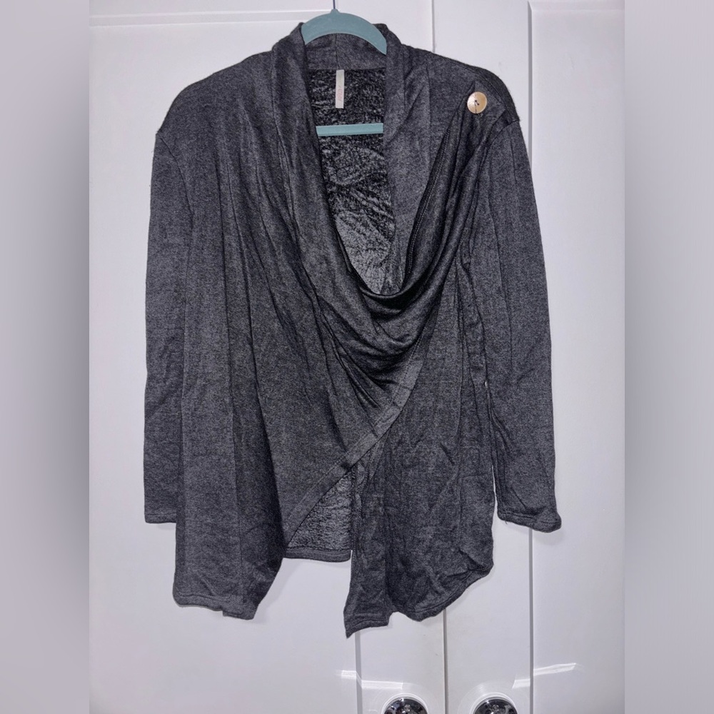 Tunic Button Cardigan